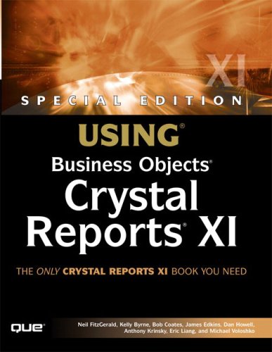 Special Edition Using Business Objects Crystal Reports XI 51lNtRX1%2B0L Special Edition Using Business Objects Crystal Reports XI
