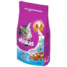 Whiskas Tuna Dry Mix 2 kg (Pack of 4)