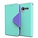 Cellto Premium Moto X Wallet Case with HD Screen Protector [Slim Ultra Fit] (Seafoam Green) Diary Cover w/ID Pocket (1st Generation)