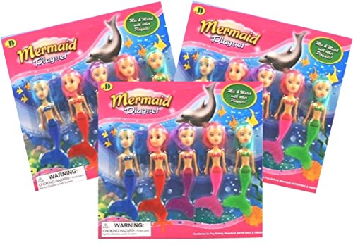 Jccentral sweet little mermaids dolls set (3 pack)