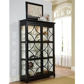 Pulaski Oxford black Curio - 21171 by Pulaski Furniture