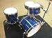 Gretsch Catalina Club Jazz 4pc Drum Set Blue Diamond