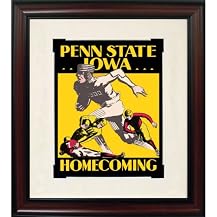 Iowa vs. Penn State 1930 Framed Art