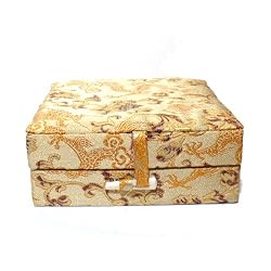 Traditional Chinese Gold Dragon Mini Calligraphy Set