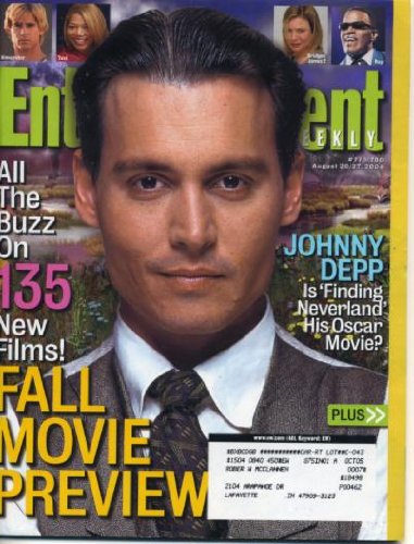 Entertainment Weekly August 20 & 27, 2004 Johnny Depp Cover, Fall Movie Preview, Stephen King