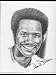 1974 Paul Blair Baltimore Orioles Lithograph
