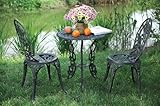 Outdoor Patio Deck Aluminum Furniture 3 Peice Bistro Set A CBM1290
