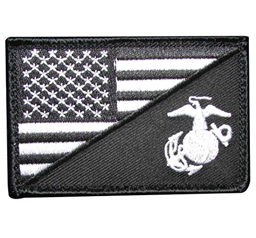 Tenkey-American-USA-Flag-Marine-Corps-Usmc-Black-Ops-White-Tactical-Velcro-Morale-Patch-3-X-2-White-1-PCS