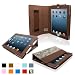 Snugg iPad 2 Leather Case Cover and Flip Stand with Elastic Hand Strap and Premium Nubuck Fibre Interior (Desert Camo) – Automatically Wakes and Puts the iPad 2 to Sleep. Superior Quality Design as Featured in Wired Magazine.