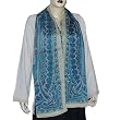 Printed Crepe Silk Scarf Fashion Accessory 20 X 68 Inches