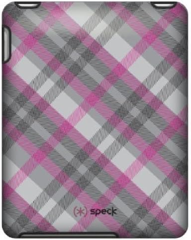 Apple iPad Fitted Case in Classic Plaid (Pink and Gray) 1st Generation