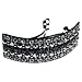 Large Black With Gray Crystal 4