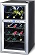 Kalorik Thermoelectric Dual-Zone 18-Bottle Ventilated Wine Cooler
