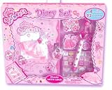 Pink Princess Diary Gift Set with Lock, Keys 3D Stickers & More.