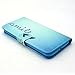 S6 Case, Galaxy S6 Wallet Case, Tradekmk(TM) Brand New Special Slim PU Leather Wallet Stand Protector Case Cover[Colored Drawing Pattern] For Samsung Galaxy S6 [+Stylus+Screen Protector+Cleaning Cloth]-(Series-RF)
