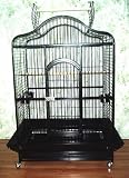 Extra Large Wrought Iron Parrot Cage With Playtop-FREE SHIPPING!!