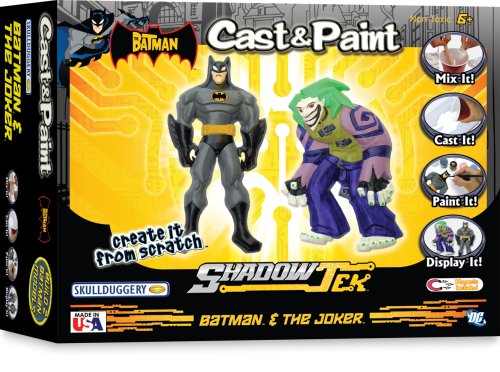  Skullduggery Cast and Paint Batman vrs Joker Casting Kit