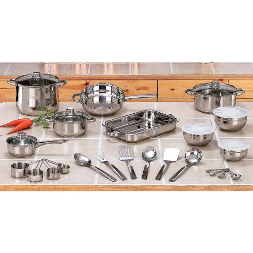 Wyndham HouseTM 30pc Stainless Steel Cookware Set product image