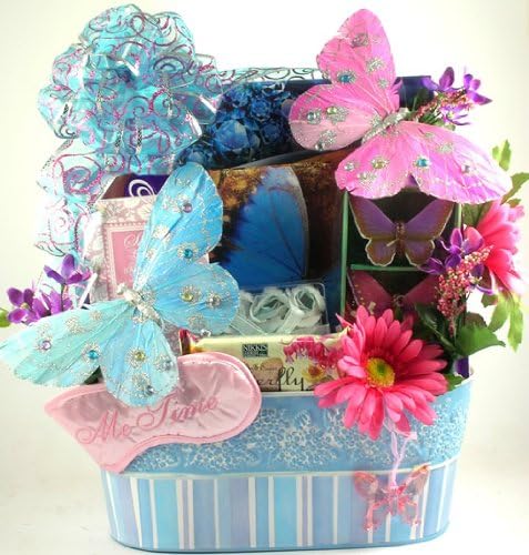 Elegant Spa and Gourmet for Her | Gourmet Gift Basket and Luxurious Spa for Women