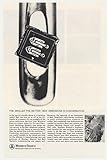 1965 Bell Phone Western Electric Transistor Switch Print Ad