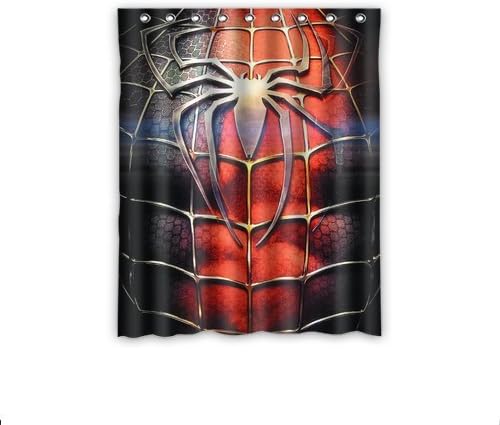 Best Design Spider-Man Window Curtains/drape/panels/treatment Polyester Fabric Office/Home/Bedroom Decor 52"x 63"