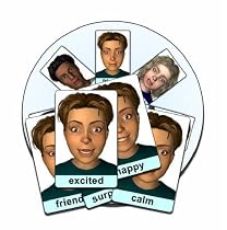 Face-cards F07B: Emotion Expression Flash Cards & CD-ROM pack