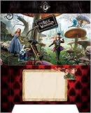 《alice in woderland/アリス・イン・ワンダーランド-Aシーン柄》レターセット(便箋&封筒)☆ディズニー映画文房具通販☆