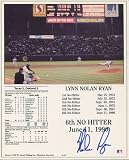 Nolan Ryan Autographed/Signed 8x10 Photo Card