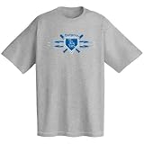 Dodgers Youth T-Shirt - Los Angeles Dodgers Bringing the Heat S/S Grey Tee