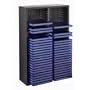 Hama Tour en bois pour 60 CD noir