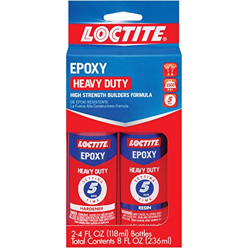 Loctite Heavy Duty Epoxy Quick Set 8Fluid Ounce Bottle (1365736) New