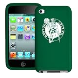 Tribeca FVA3739 Varsity Silicone Jacket for iPod Touch 4G - Boston Celtics - Green