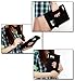 Lenovo Yoga Tablet 2 8 inch Case Cover, FYY Premium Detachable Leather Case Stand Cover with Velcro Hand Strap and Card Slots for Lenovo Yoga Tablet 2 8 Inch Black (With Auto Wake/Sleep Feature)