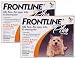 12 MONTH Frontline PLUS Orange for Dogs 0-22lbs.