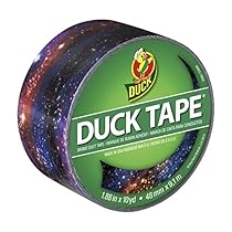Duck Brand 283039 Printed Duct Tape, Galaxy, 1.88 Inches x 10 Yards, Single Roll
