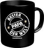 Rahmenlos® Kaffeebecher - Bester Papa der Welt - Fun Tasse Vatertag Vater