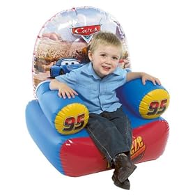 Cars large inflatable chair