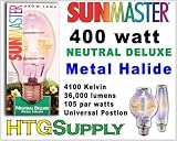 Sunmaster 400w Metal Halide Neutral Deluxe Lamp