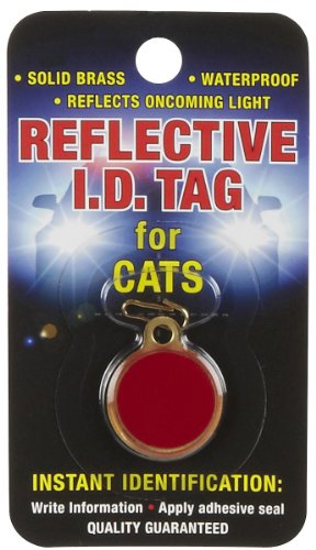 Reflective ID Tag Cat - 3 4 I.D. Tag