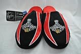 Chicago Blackhawks stanley cup Championship Plush Slide Slipper size Large Mens 10-11