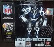 Tony Romo 2008 PRO-BOTS NFL All Star Transformer Dallas Cowboys Action Figure Robot Toy Football Collectible