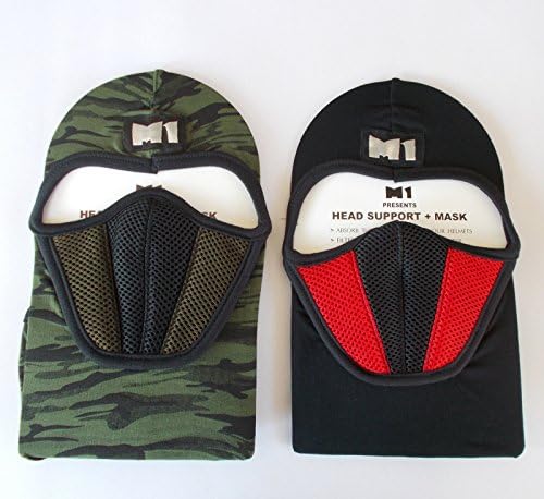 M1 Mask Face Head KoonKat set 2 BBGun Bandana Filter Snow Race Biker Motorcycle Ninja
