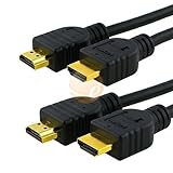 6 FT & 15FT HDMI GOLD CABLE For PLAYSTATION 3 FLAT TV HDTV PLASMA DVD
