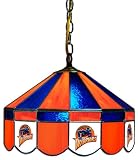 NBA Golden State Warriors 16-Inch Diameter Stained Glass Pub Light
