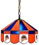 Imperial Golden State Warriors Licensed 16-Inch Diameter Stained Glass Pub Light