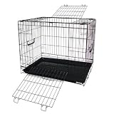 24"x17"x20" 2 door Foldable Rabbit, Dog, Cat Cage-RB24