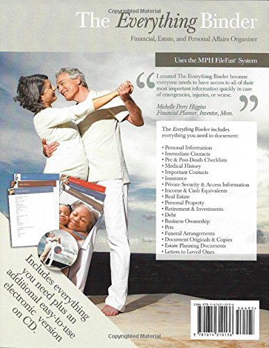 The Everything Binder - Financial, Estate and Personal Affairs Organizer