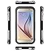 Galaxy S6 Case ,Waterproof Case Dustproof Shockproof Snowproof Gel Touch Screen Ipx8 Swimming Diving Cover For Samsung GALAXY S6 2015 (black)