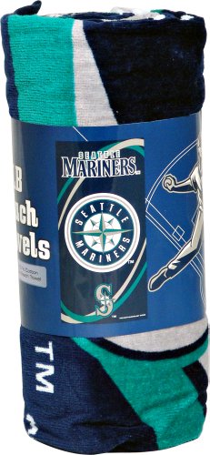 MLB Seattle Mariners Fiber Beach Towel