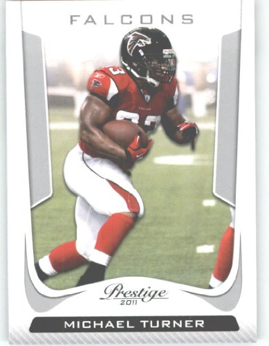 2011 Panini Prestige Football Card # 9 Michael Turner - Atlanta Falcons - NFL Trading Card in Protective Screwdown Case!